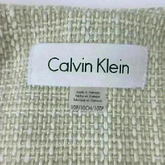 NEW! Calvin Klein Women’s 10P Zip-Front Jacket NWT $139 - Picture 5 of 5